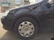 Volkswagen Golf 5 2003–2009 Pyöränkaaren listat (4 kpl, mattamusta) kuva 1