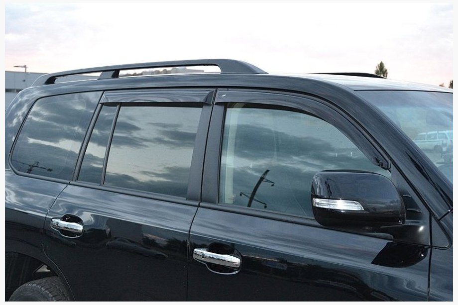Lexus LX570/450d 2008–2022 Sivuikkunan tuuliohjaimet 8 cm (4 kpl, Cobra) Image