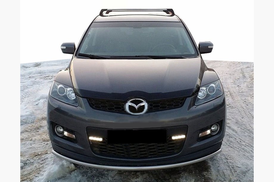 Mazda CX-7 2006–2012 Konepellin tuuliohjain (SIM) Image