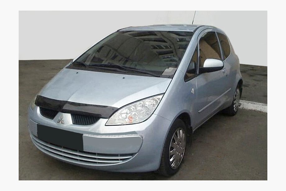 Mitsubishi Colt 2004–2012 Konepellin deflektori 2009+ (SIM) Image