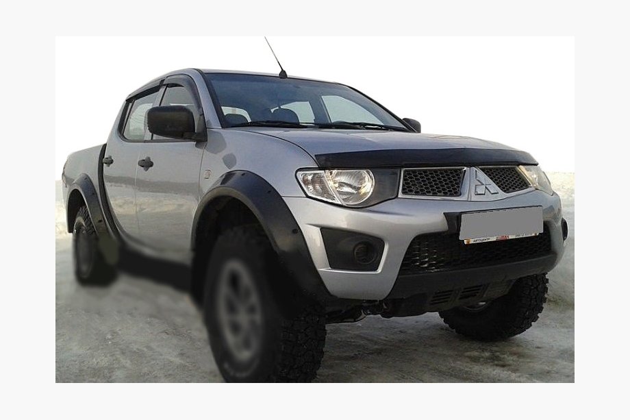 Mitsubishi L200 2006–2015 Konepellin tuuliohjain (SIM) Image
