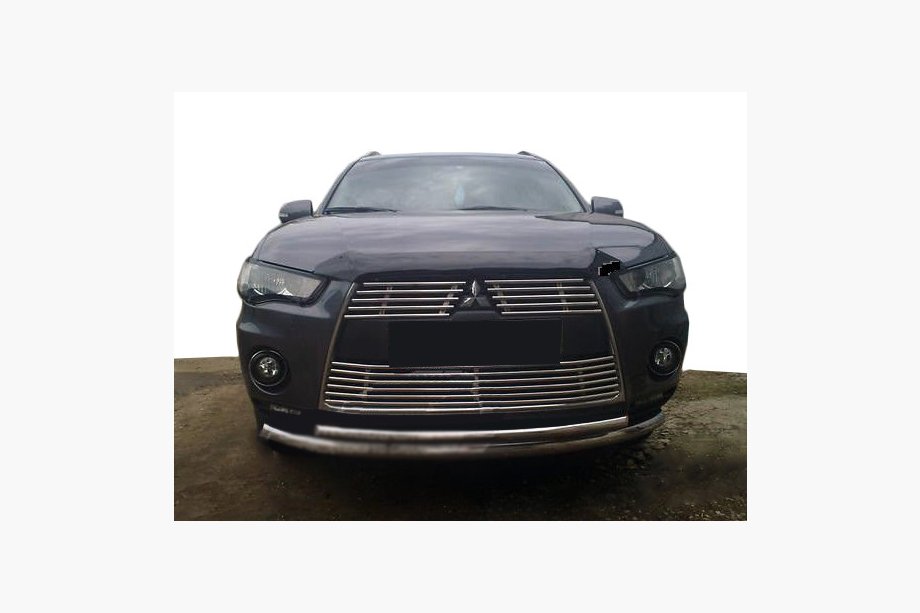 Mitsubishi Outlander 2006–2012 Lyhyt konepellin tuuliohjain 2009-2012 (SIM) Image