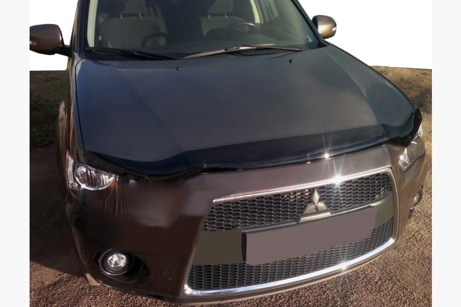 Mitsubishi Outlander 2006–2012 Pitkä konepellin tuuliohjain 2009-2012 (SIM) Image