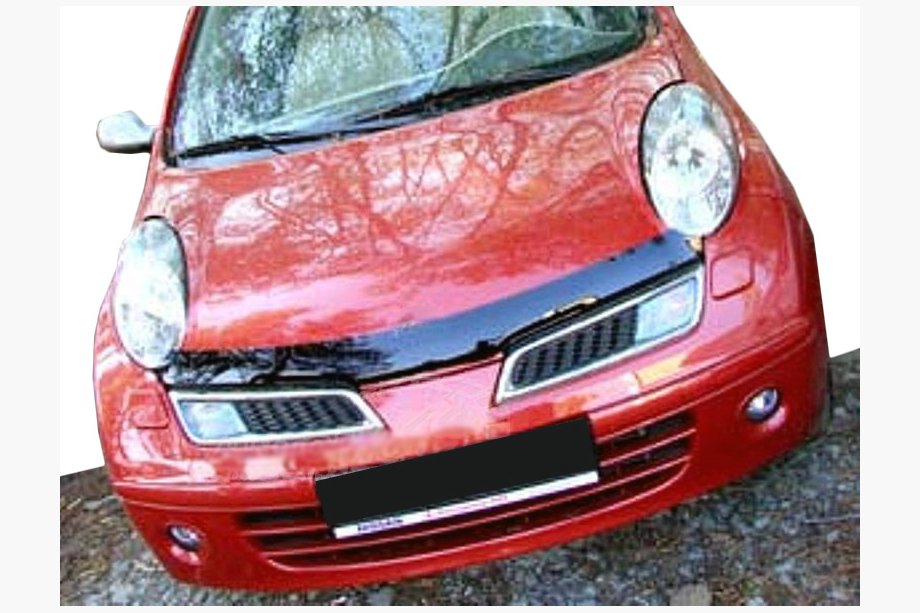 Nissan Micra K12 2003–2010 Konepellin tuuliohjain (SIM) Image