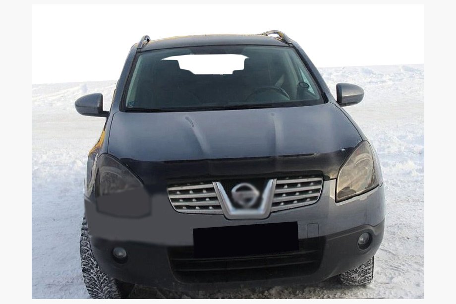 Nissan Qashqai 2007–2010 Konepellin tuuliohjain (SIM) Image