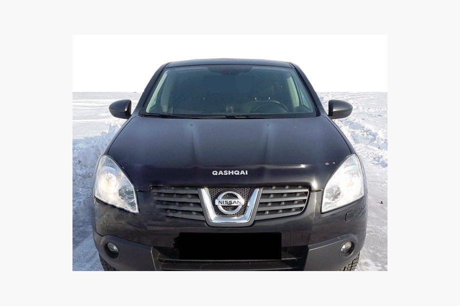 Nissan Qashqai 2007–2010 Konepellin deflektori logolla (SIM) Image