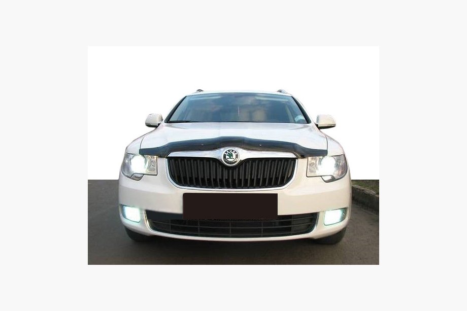 Skoda Superb 2009–2015 Lyhyt konepellin tuuliohjain 2009-2013 (SIM) Image