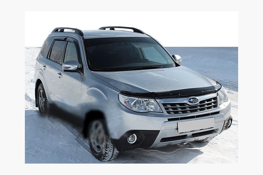 Subaru Forester 2008–2013 Konepellin tuuliohjain 2008-2012 (SIM) Image