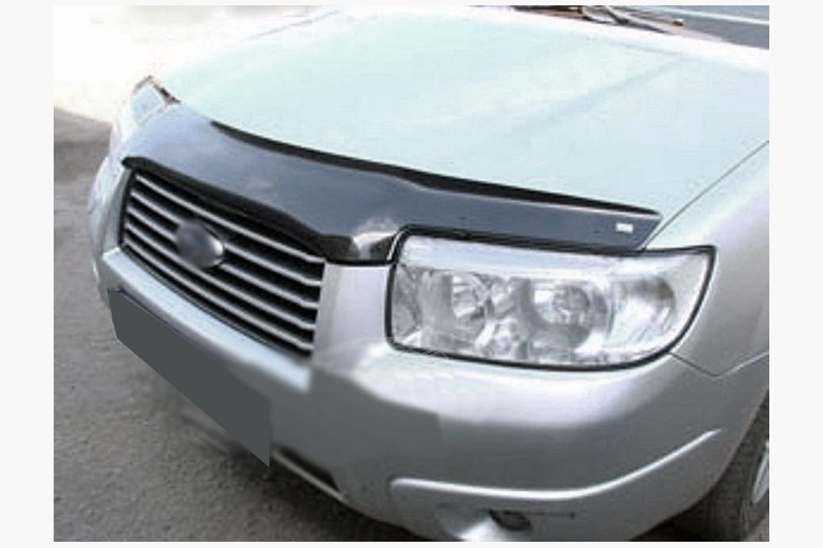 Subaru Forester 2008–2013 Konepellin tuuliohjain 2006-2007 (SIM) Image