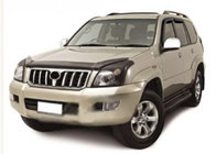 Toyota Land Cruiser Prado 120 2002–2009 Konepellin tuuliohjain logolla (SIM) kuva 1