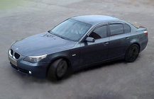 BMW 5-sarja E60/E61 2003–2010 Ikkunatuuliohjaimet (4 kpl, SIM kromi) kuva 1