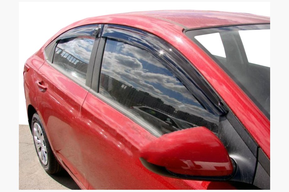 Hyundai Accent 2017–2023 Ikkunatuuliohjaimet (4 kpl, SIM) Image