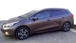 Kia Ceed 2012–2018 Tuuliohjaimet WG (4 kpl, SIM) kuva 1