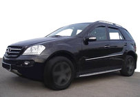 Mercedes ML W164 2005–2011 Sivulasin tuuliohjaimet (4 kpl, SIM) kuva 1