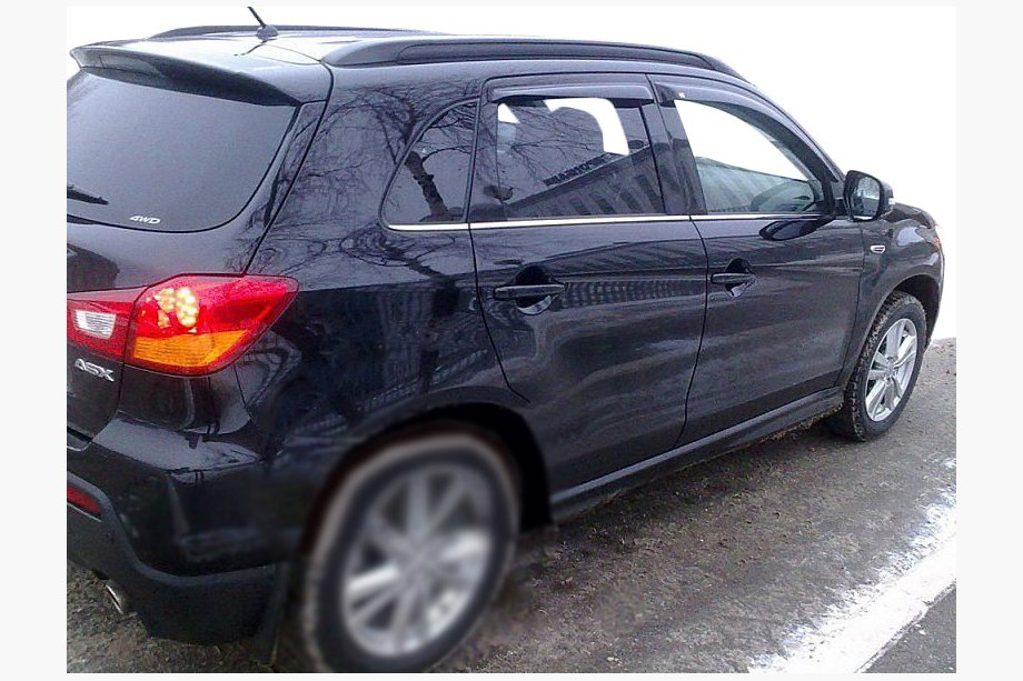 Mitsubishi ASX 2010–2023 Sivulasin tuuliohjaimet (4 kpl, SIM) Image