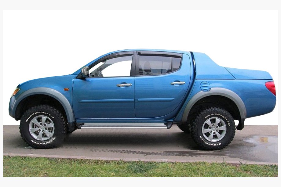 Mitsubishi L200 2006–2015 Sivulasin tuuliohjaimet (4 kpl, SIM) Image