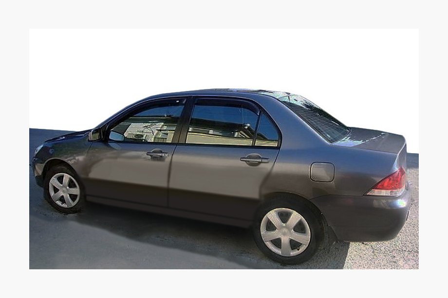 Mitsubishi Lancer 9 2004–2008 Tuuliohjaimet SD (4 kpl, SIM) Image