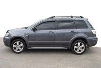 Mitsubishi Outlander 2001–2006 Sivulasin tuuliohjaimet (4 kpl, SIM) kuva 1