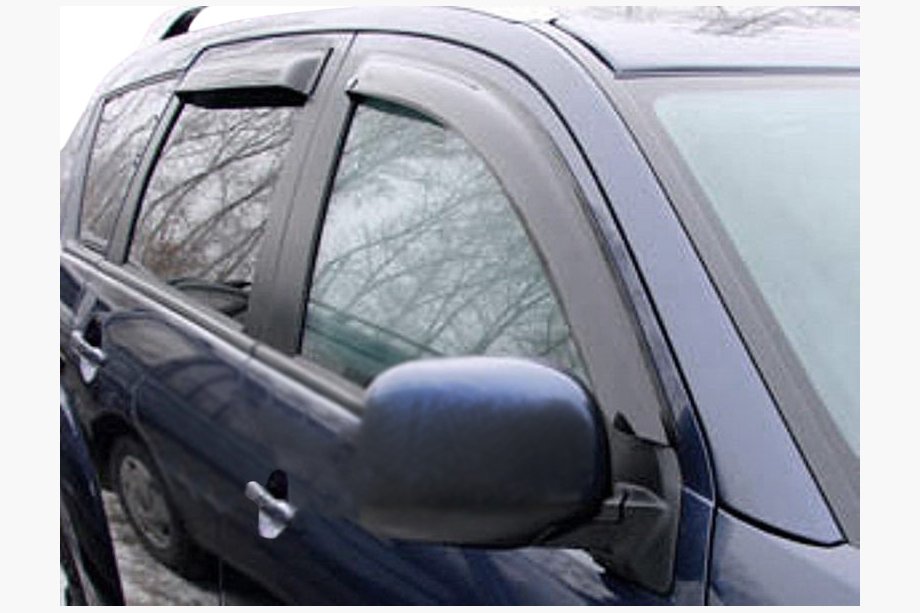 Mitsubishi Outlander 2006–2012 Sivulasin tuuliohjaimet (4 kpl, SIM) Image