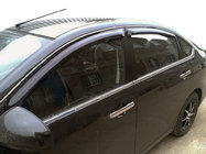 Nissan Almera N17 2012–2018 Sivulasin tuuliohjaimet (4 kpl, SIM) kuva 1