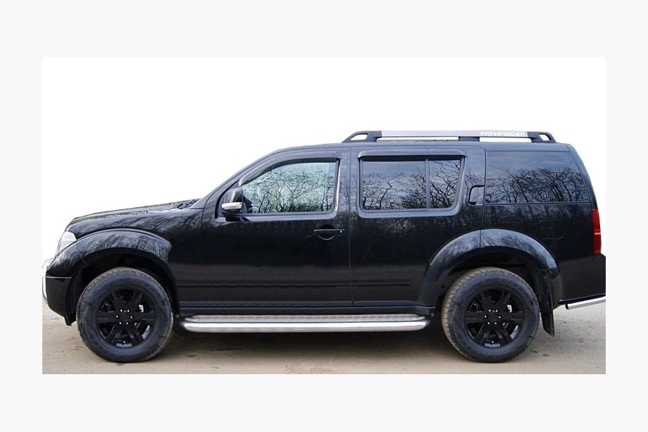 Nissan Pathfinder R51 2005–2014 Sivulasin tuuliohjaimet (4 kpl, SIM) Image