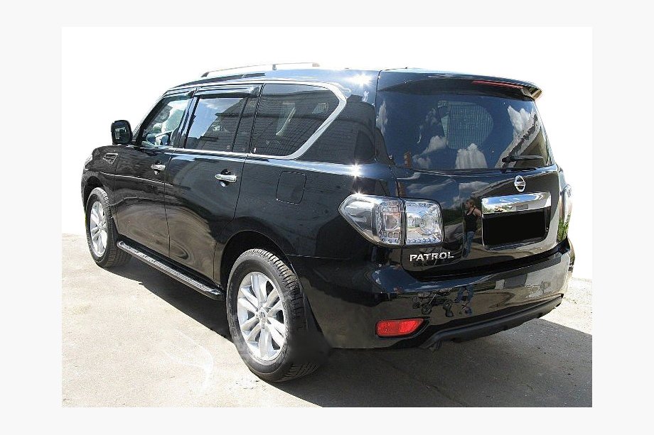 Nissan Patrol Y62 2010–2024 Sivulasin tuuliohjaimet (4 kpl, SIM) Image