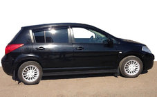 Nissan Tiida 2004–2011 Ikkunatuuliohjaimet HB (4 kpl, ANV) kuva 1