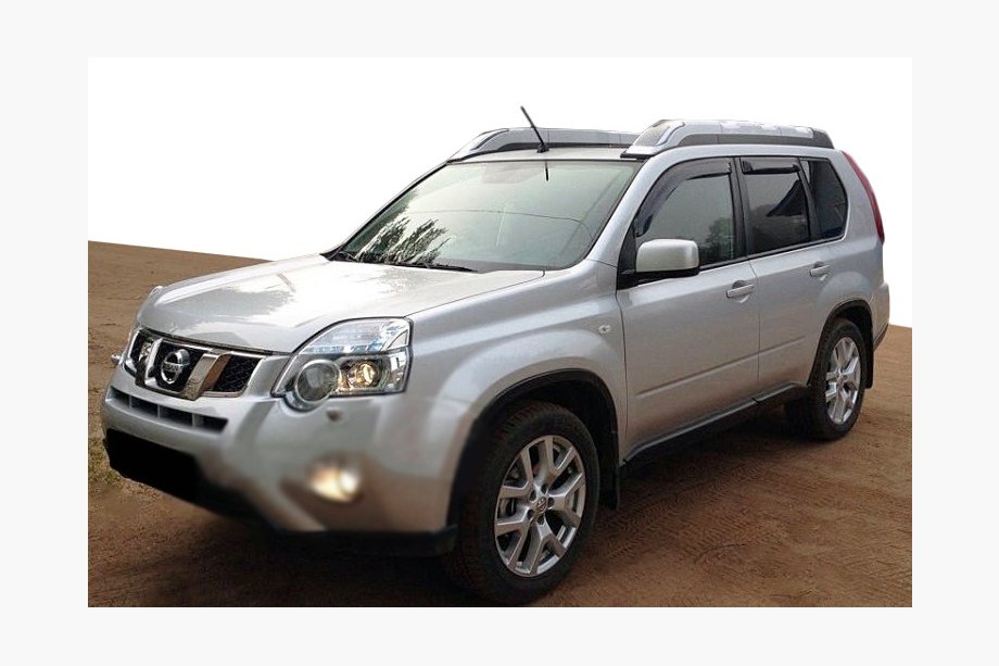 Nissan X-trail T31 2007–2014 Sivulasin tuuliohjaimet (4 kpl, SIM) Image