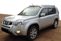 Nissan X-trail T31 2007–2014 Sivulasin tuuliohjaimet (4 kpl, SIM) kuva 1