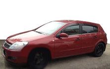Opel Astra H 2004–2013 Tuuliohjaimet HB (4 kpl, SIM) kuva 1