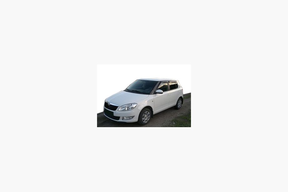 Skoda Fabia 2007–2014 Ikkunatuulisuojat HB (4 kpl, SIM) Image