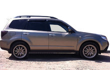 Subaru Forester 2008–2013 Ikkunatuuliohjaimet (4 kpl, SIM) kuva 1