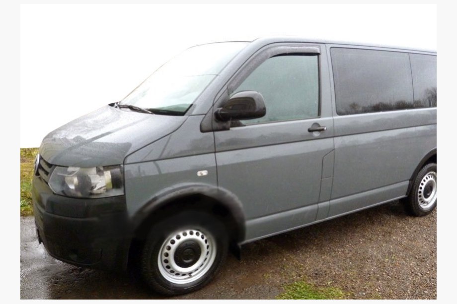 Volkswagen T5 Multivan 2003–2010 Tuuliohjaimet sivuikkunoihin (2 kpl, SIM) Image