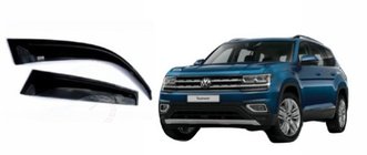 Lada Vesta 2015– Tuuliohjaimet WG (4 kpl, SIM) kuva 1