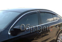 Volkswagen Touareg 2010–2018 Ikkunatuuliohjaimet kromi (4 kpl, SIM) kuva 1