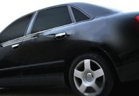 Audi A4 B6 2000–2004 Ovenkahvan suojakuoret (4 kpl, ruostumaton teräs) kuva 5