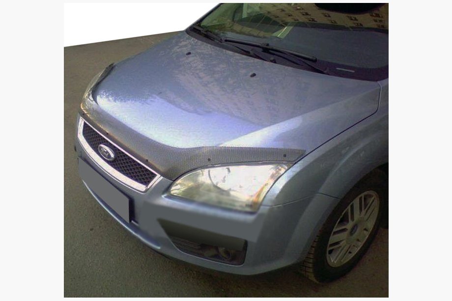 Ford Focus II 2005–2008 Konepellin tuuliohjain, hiilikuitu-look (SIM) Image
