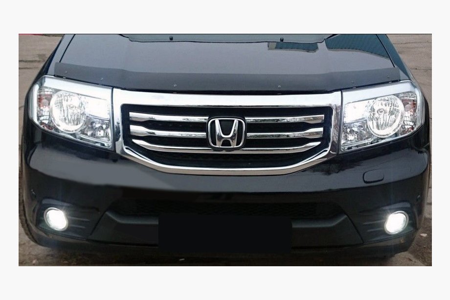 Honda Pilot 2008–2015 Konepellin tuuliohjain (SIM) Image