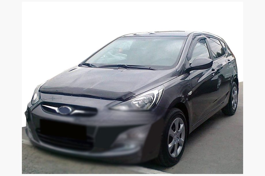 Hyundai Accent 2011–2017 Konepellin deflektori 2010-2014 (SIM) Image
