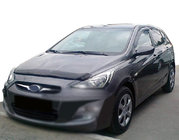 Hyundai Accent 2011–2017 Konepellin deflektori 2010-2014 (SIM) kuva 1
