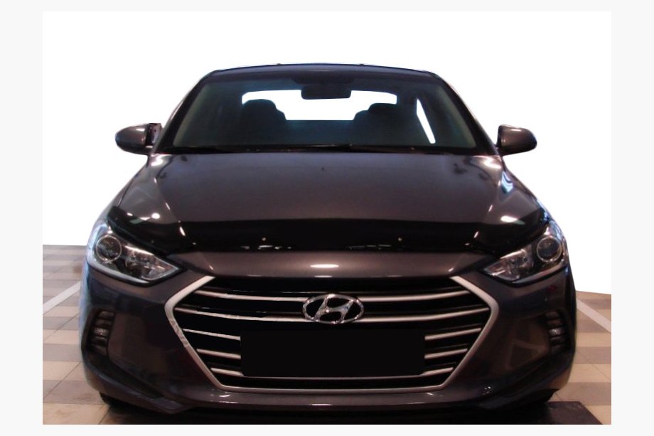Hyundai Elantra (AD) 2015–2020 Konepellin tuuliohjain (SIM) Image