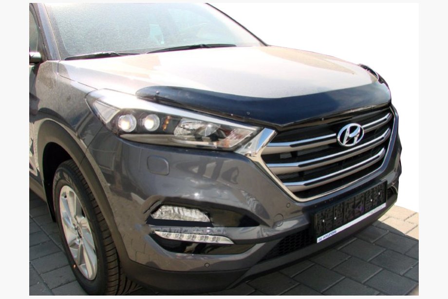 Hyundai Tucson TL 2016–2021 Konepellin tuuliohjain (SIM) Image