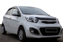 Kia Picanto 2011–2016 Konepellin tuuliohjain (SIM) kuva 1