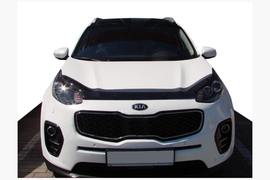 Kia Sportage 2015–2021 Konepellin tuuliohjain (SIM) Image