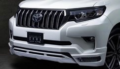 Toyota Land Cruiser Prado 150 2009–2023 Etusäleikkö 2017↗ LED (Zeus Silver) kuva 2