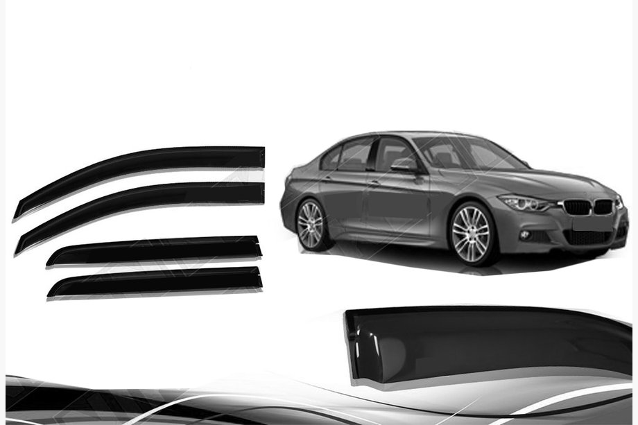 BMW 3-sarja F30/F31 2012–2019 Niken ikkunatuuliohjaimet (4 kpl) Image