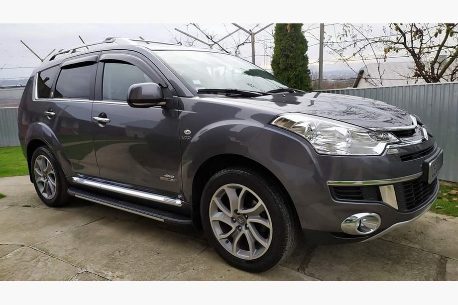 Peugeot 4007 2007–2013 Bosphorus Grey -sivuastinlaudat (2 kpl, alumiini) Image