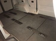 Volkswagen T5 2010–2015 EVA-mattosarja V1 (pitkä akseliväli, koko matkustamo, musta) kuva 1