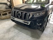 Toyota Land Cruiser Prado 150 2009–2023 Etupuskurin spoileri MiddleEast (2017-) Valkoinen väri kuva 4