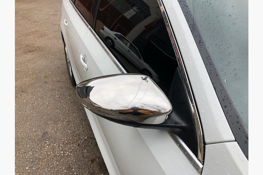 Volkswagen Passat B7 2012–2015 Peilikuoret (2 kpl, EU-malliin, RST) OmsaLine - italialainen ruostumaton teräs Image